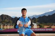 Carlos Alcaraz at the Indian Wells Masters 2024. (Photo: Getty)
